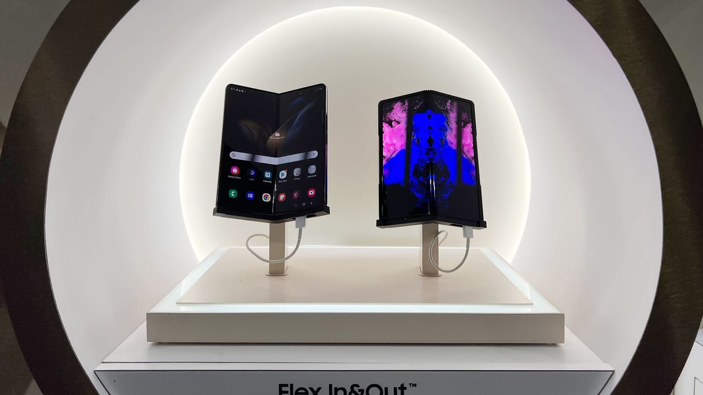 Samsung "Flex In & Out": Ob das Handy jemals in den Handel kommt, ist unklar.
