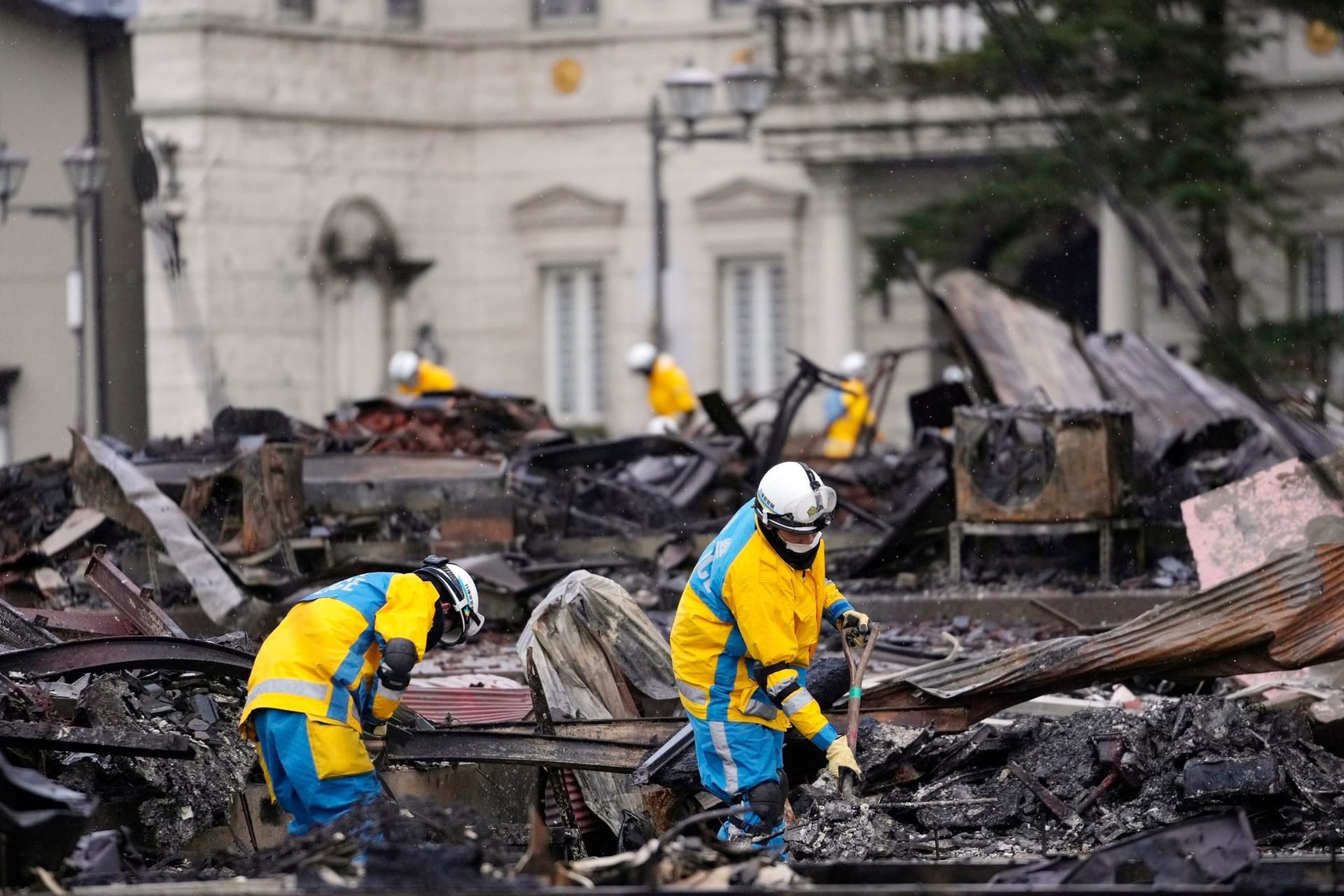 Nach dem Erdbeben in Japan