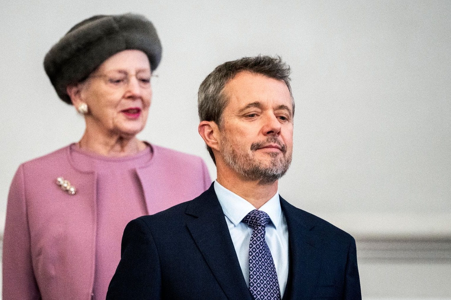 König Frederik X. von Dänemark und Margrethe II. von Dänemark: Der Thronwechsel fand im Januar statt.