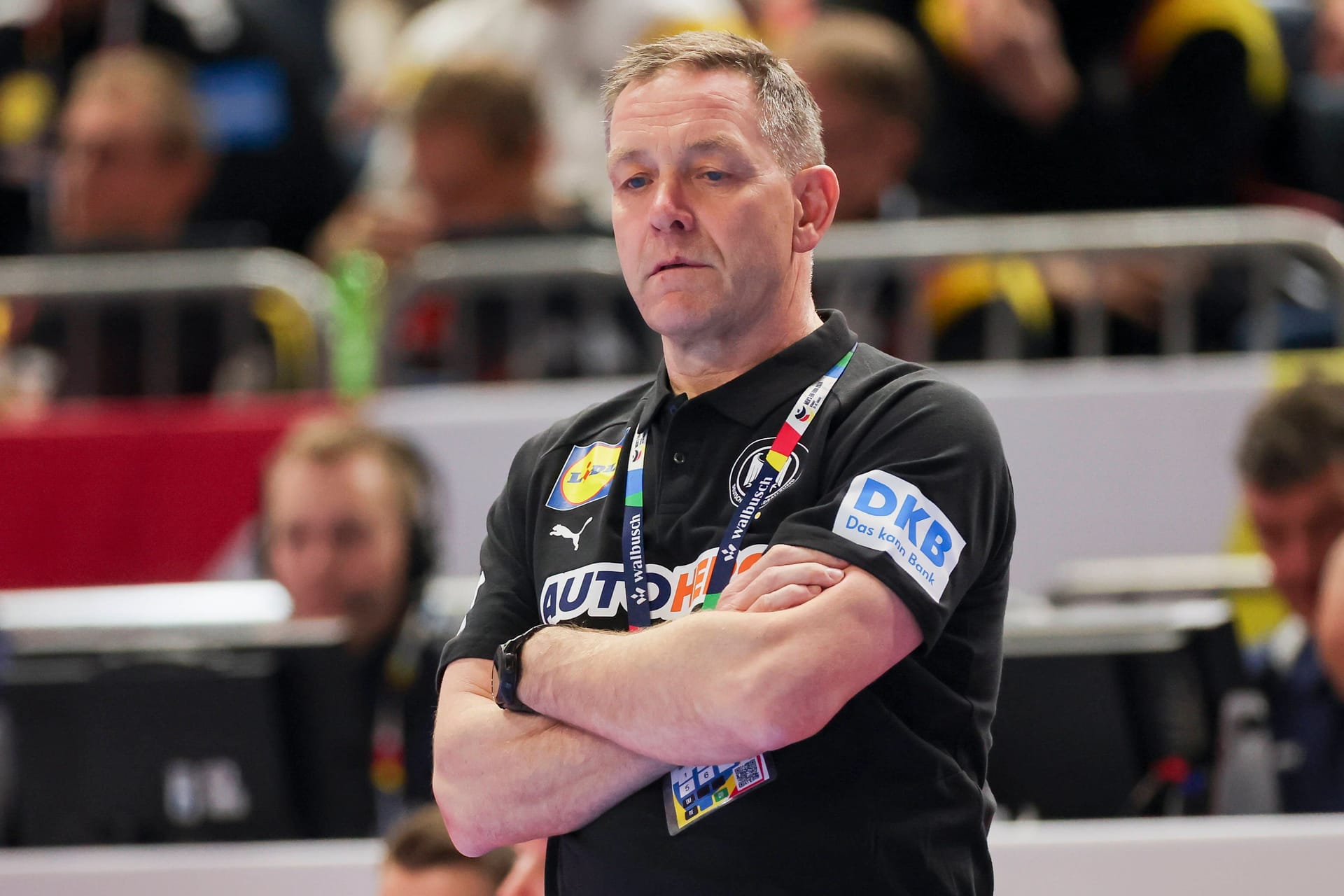 Alfred Gíslason: Der Bundestrainer war von der Stimmung bei der Heim-EM teilweise noch nicht begeistert.