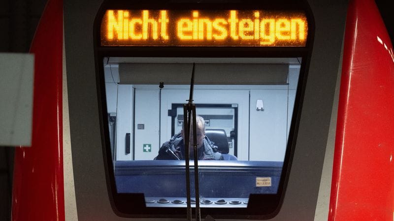 Der vierte und längste Bahnstreik hat begonnen (Symbolbild).