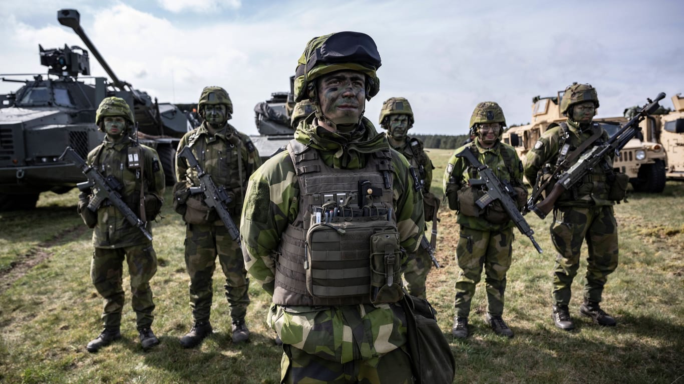 Wehrpflichtige im schwedischen Rinkaby: "Wir sind gut damit gefahren, die Wehrpflicht wieder einzuführen."