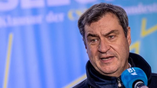 Markus Söder (CSU), Ministerpräsident von Bayern: Neben Marschflugkörpern fordert er auch mehr Aufrüstung in Deutschland.