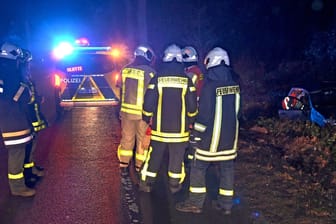 Unfall bei Glatteis in Nordrhein-Westfalen
