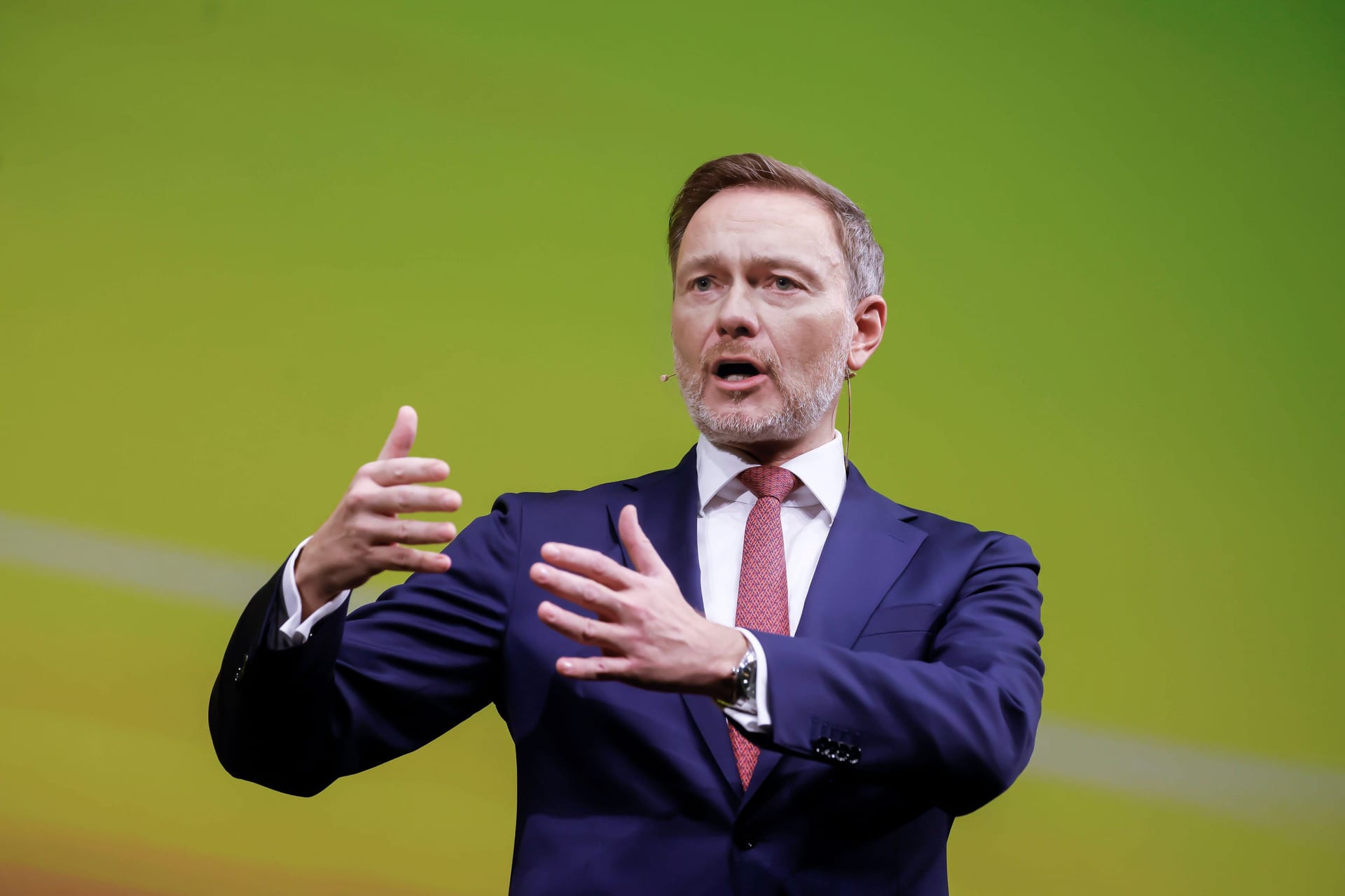 Bundesfinanzminister Christian Lindner (Archivbild) sagt den Bauern: "Der Staat hat auch finanzielle Grenzen".