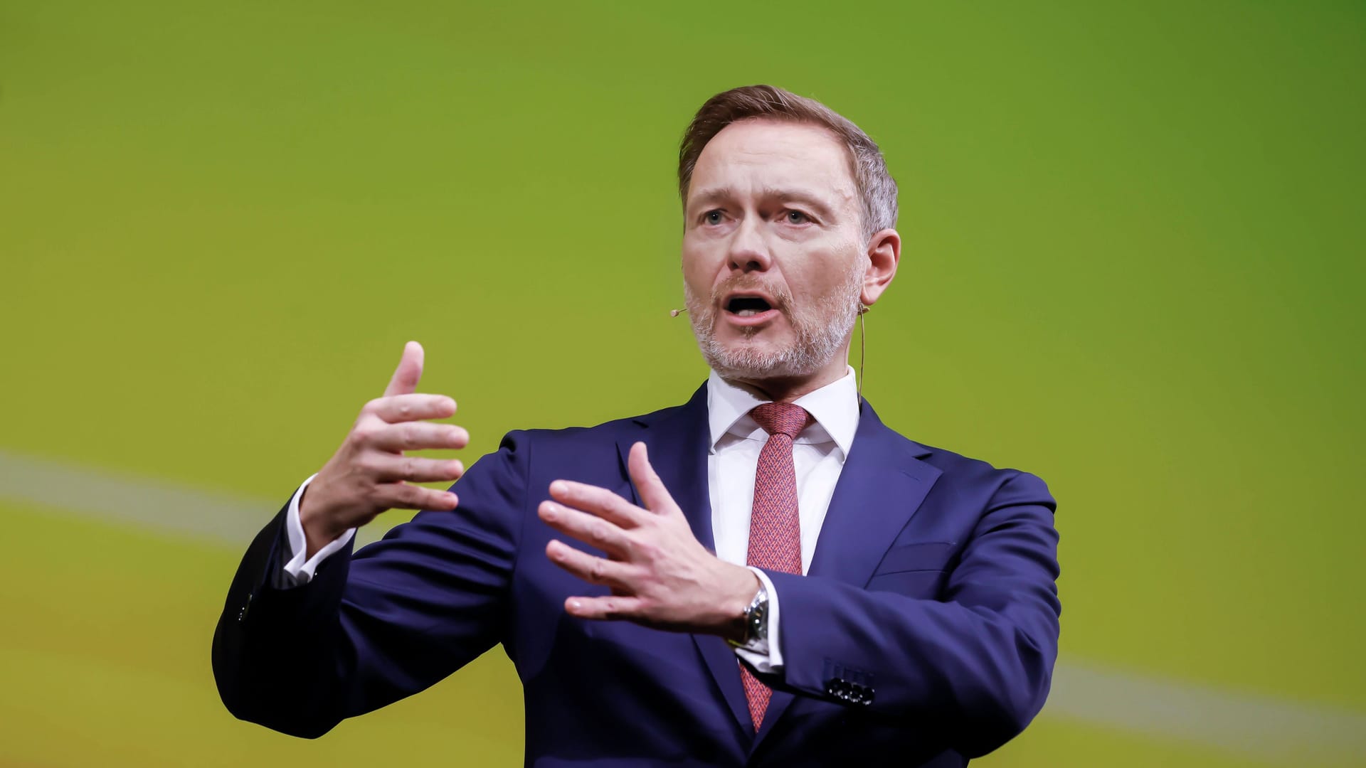 Bundesfinanzminister Christian Lindner (Archivbild) sagt den Bauern: "Der Staat hat auch finanzielle Grenzen".