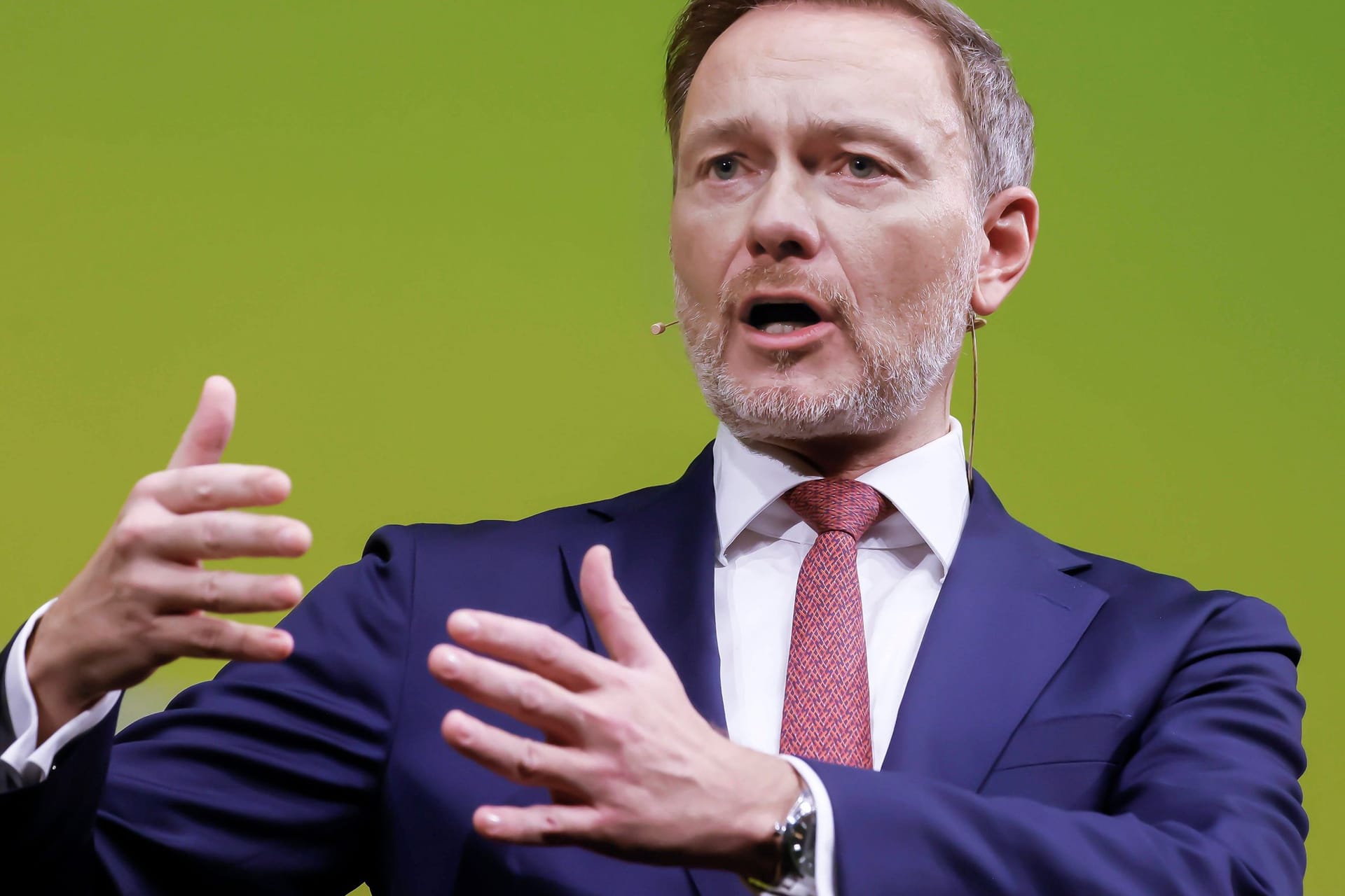 Bundesfinanzminister Christian Lindner (Archivbild) sagt den Bauern: "Der Staat hat auch finanzielle Grenzen".