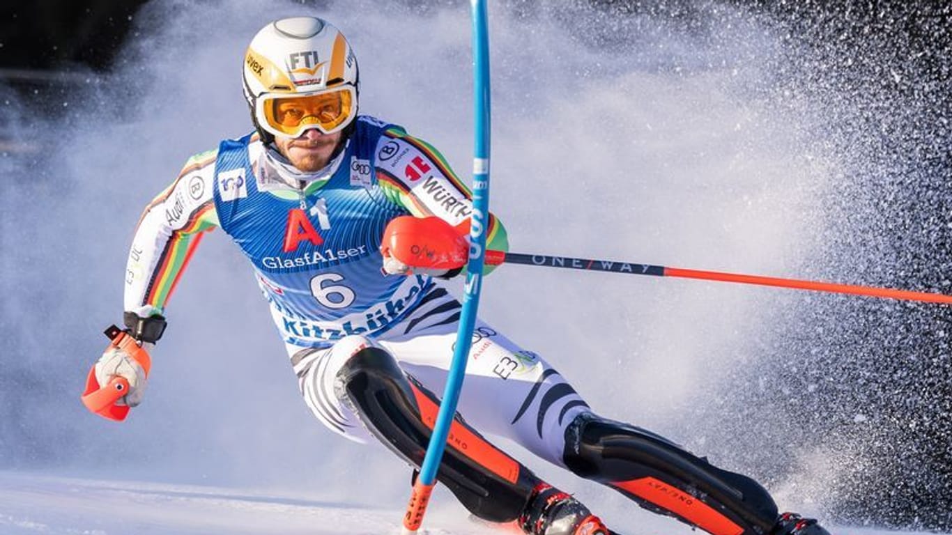 Linus Straßer: Er hat den Slalom in Kitzbühel gewonnen.