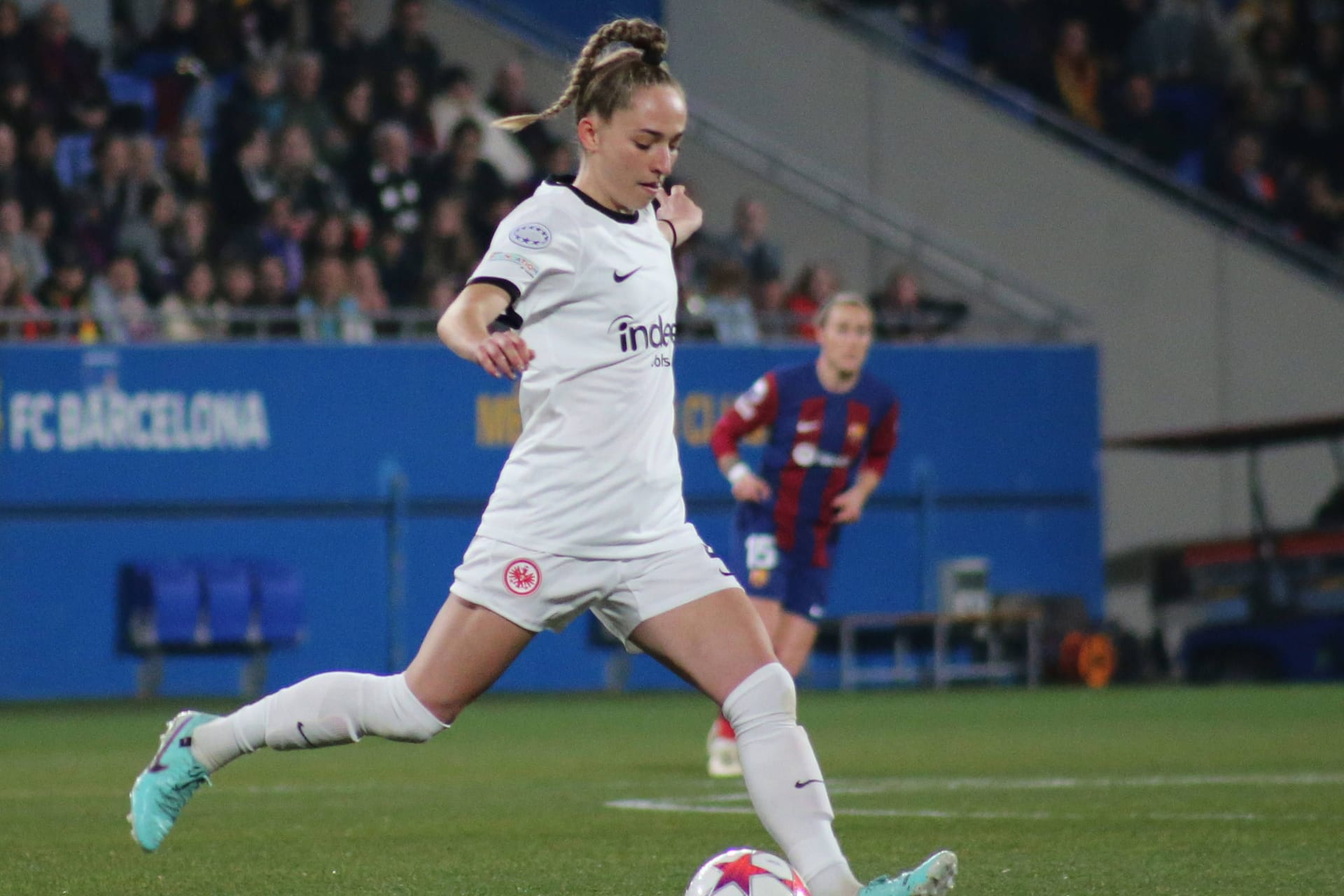 Sophia Kleinherne: Die Nationalspielerin steht bei der Eintracht unter Vertrag.