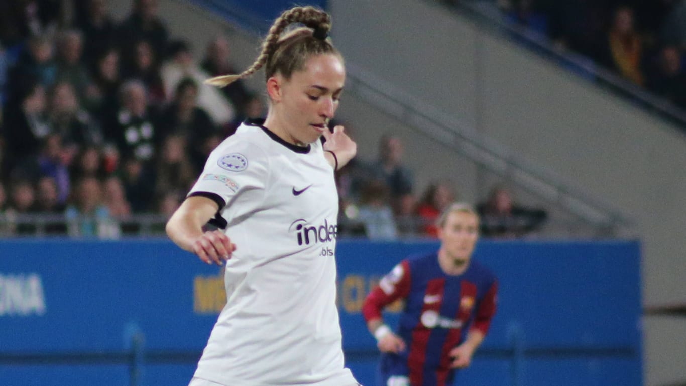 Sophia Kleinherne: Die Nationalspielerin steht bei der Eintracht unter Vertrag.