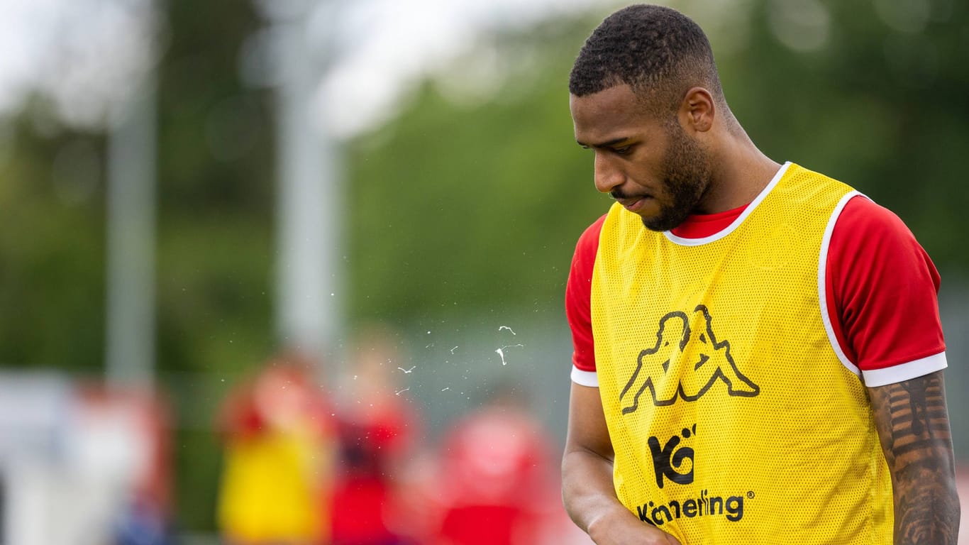 Marlon Mustapha (hier im Sommer 2023 im Trikot von Mainz 05): Der Offensivmann wechselte gerade erst nach Düsseldorf.