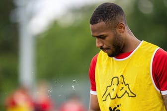 Marlon Mustapha (hier im Sommer 2023 im Trikot von Mainz 05): Der Offensivmann wechselte gerade erst nach Düsseldorf.
