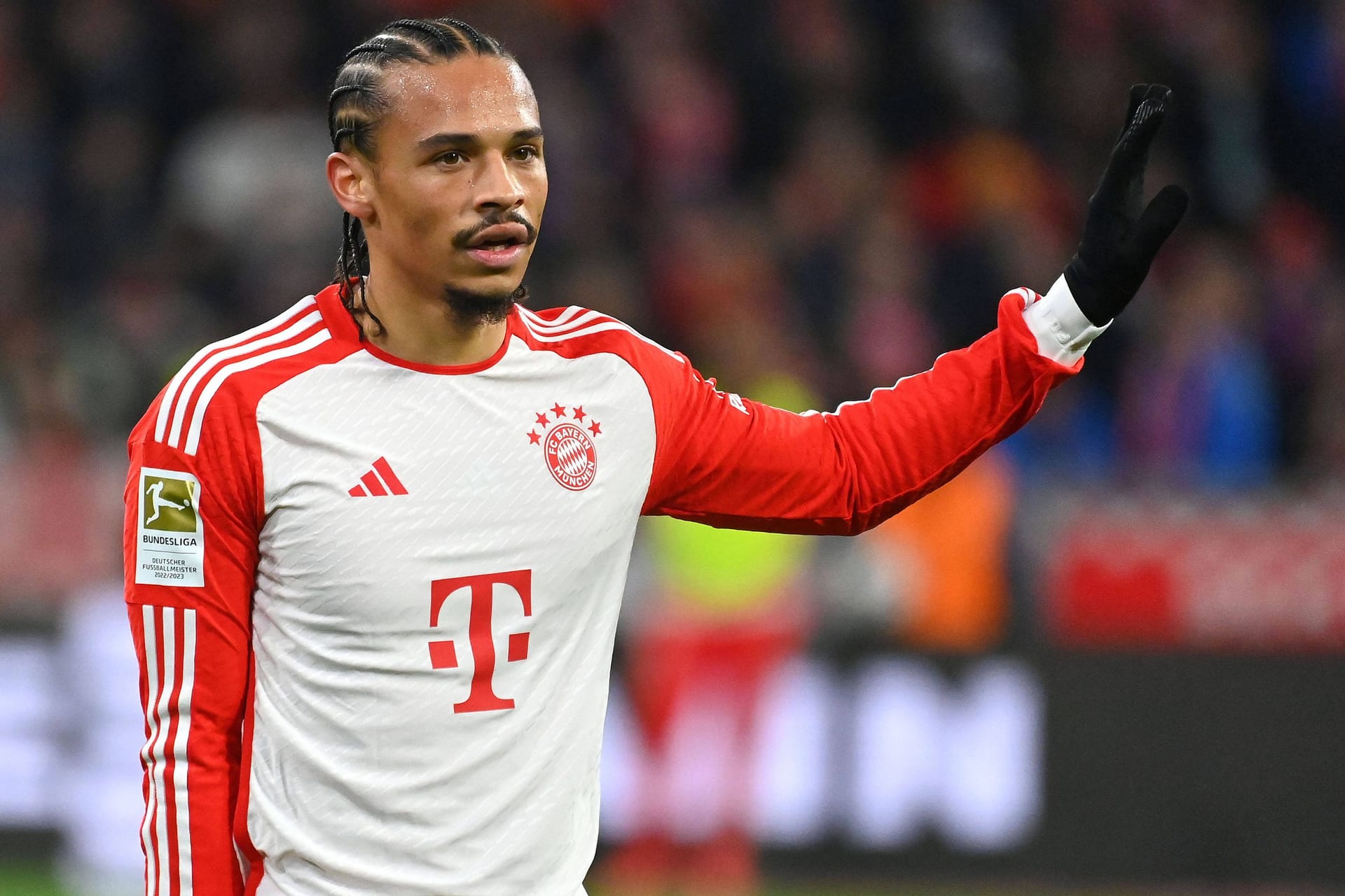 Leroy Sané: Der Nationalspieler war am Mittwoch Opfer einer Tätlichkeit.