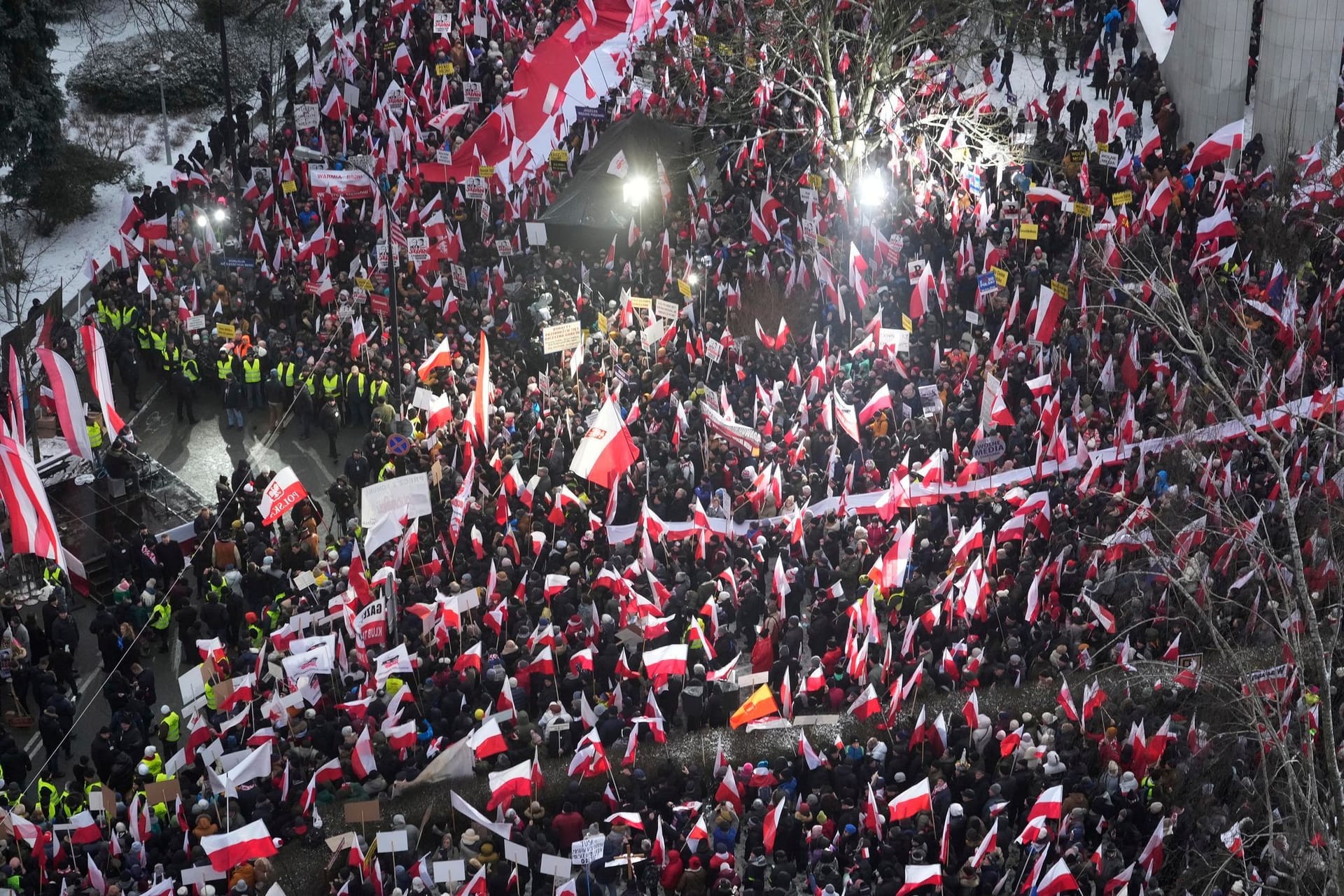Proteste in Polen