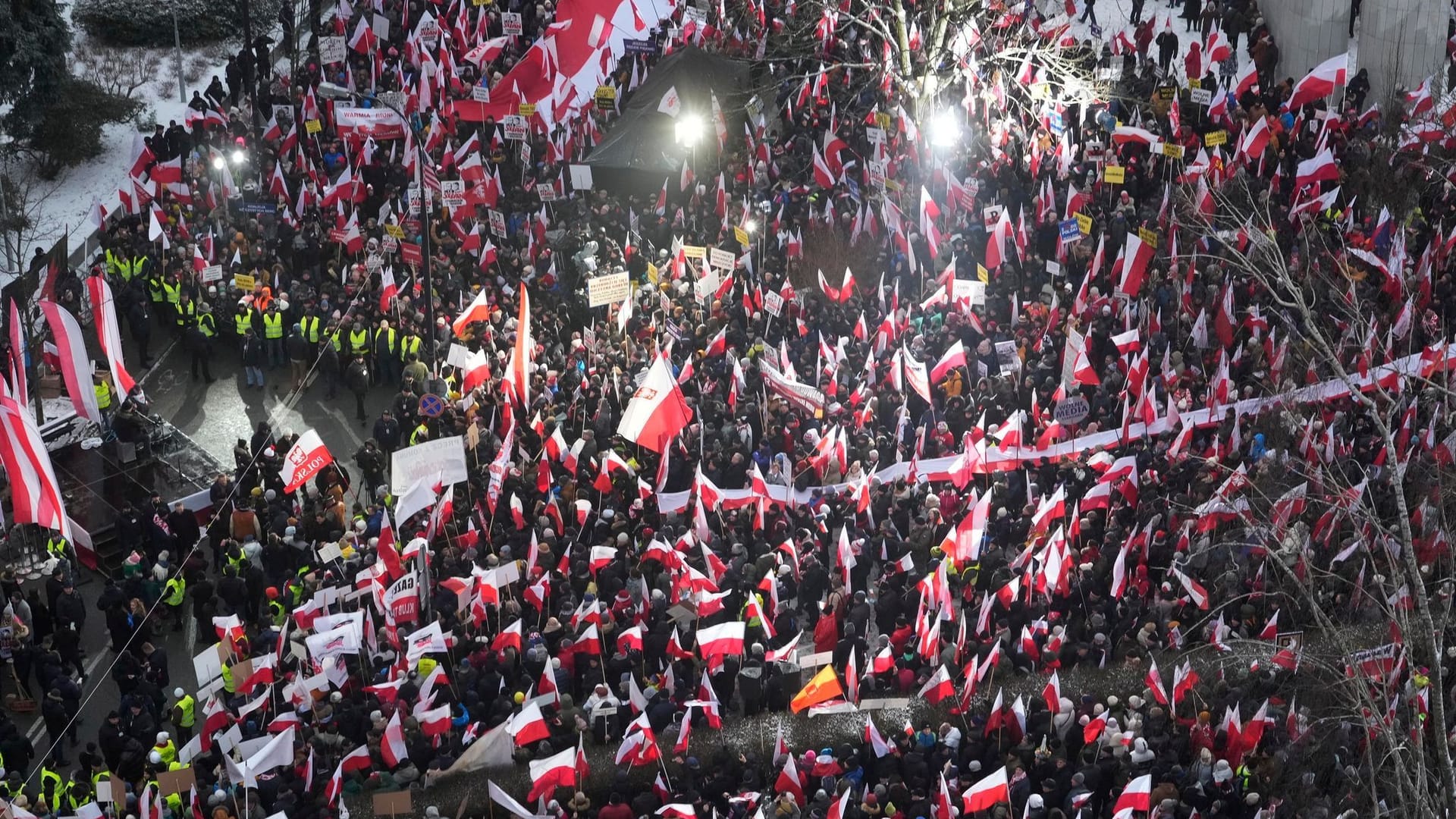 Proteste in Polen Proteste in Polen