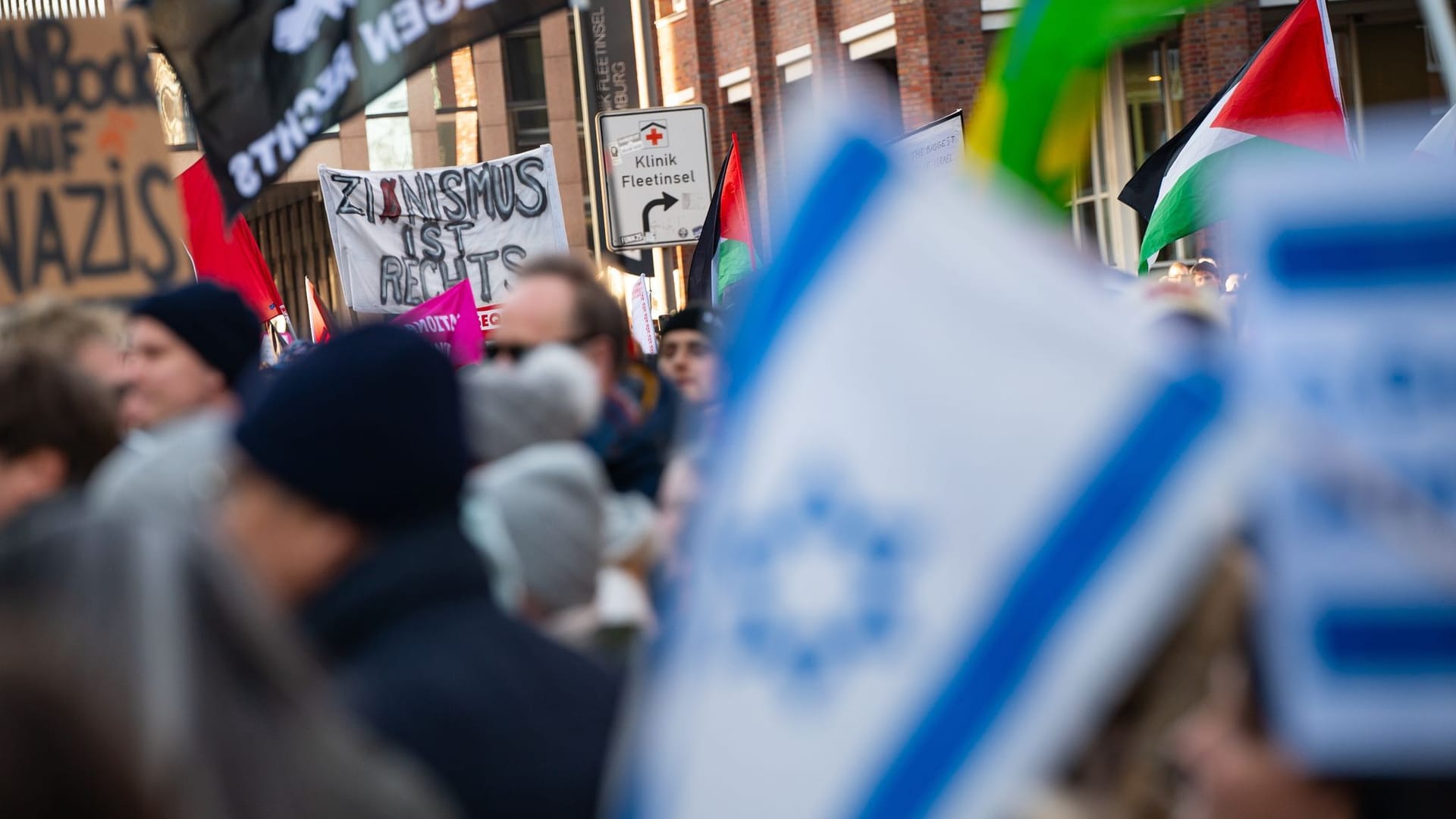 Demo gegen Rechtsextremismus