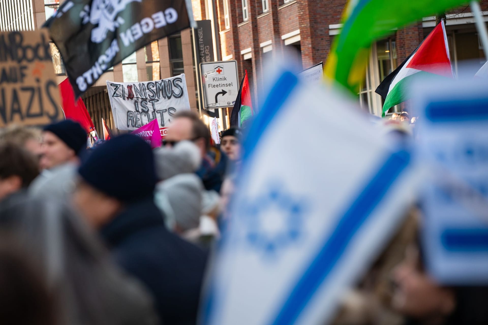 Demo gegen Rechtsextremismus