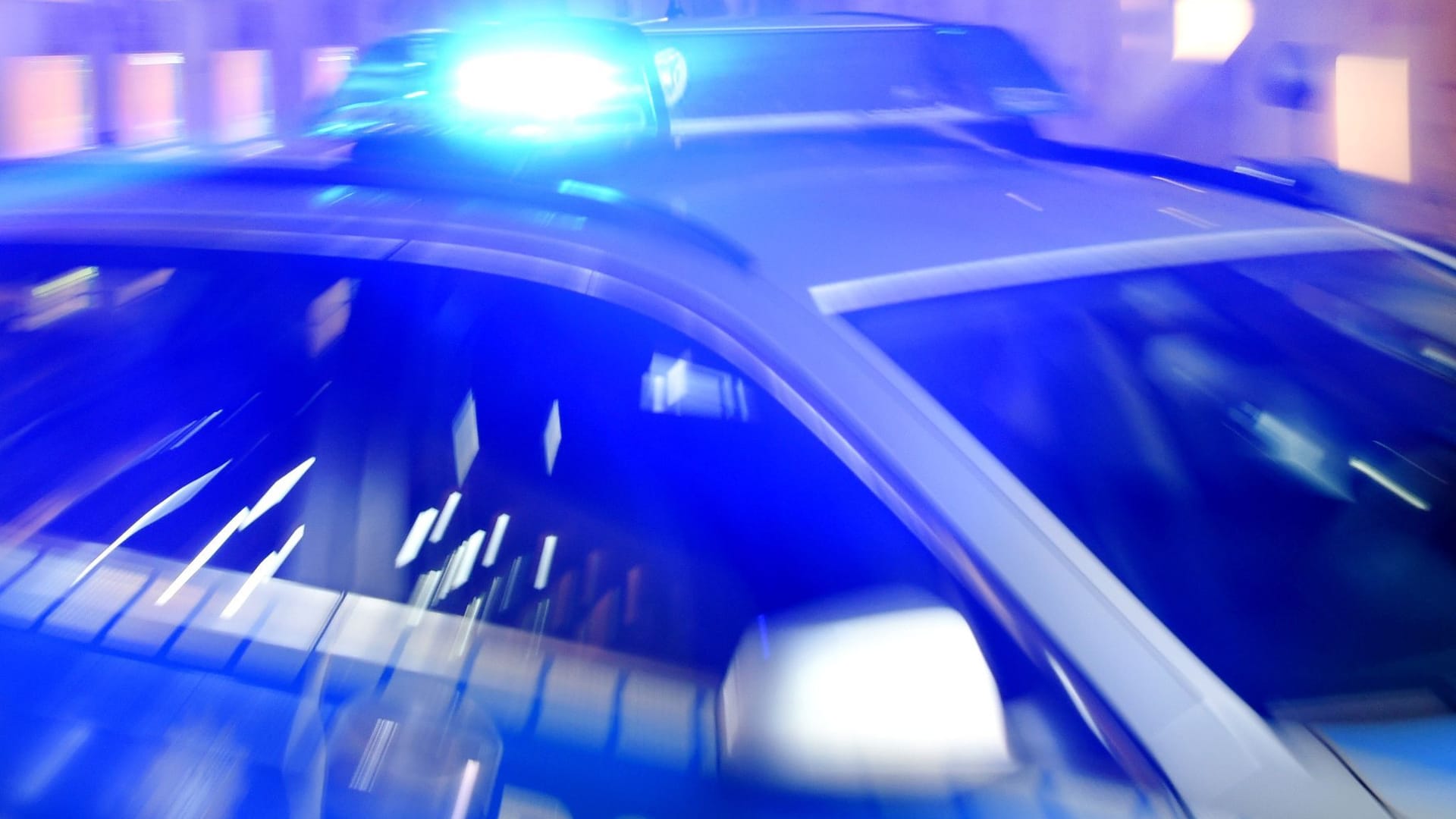 Blaulicht der Polizei Blaulicht der Polizei