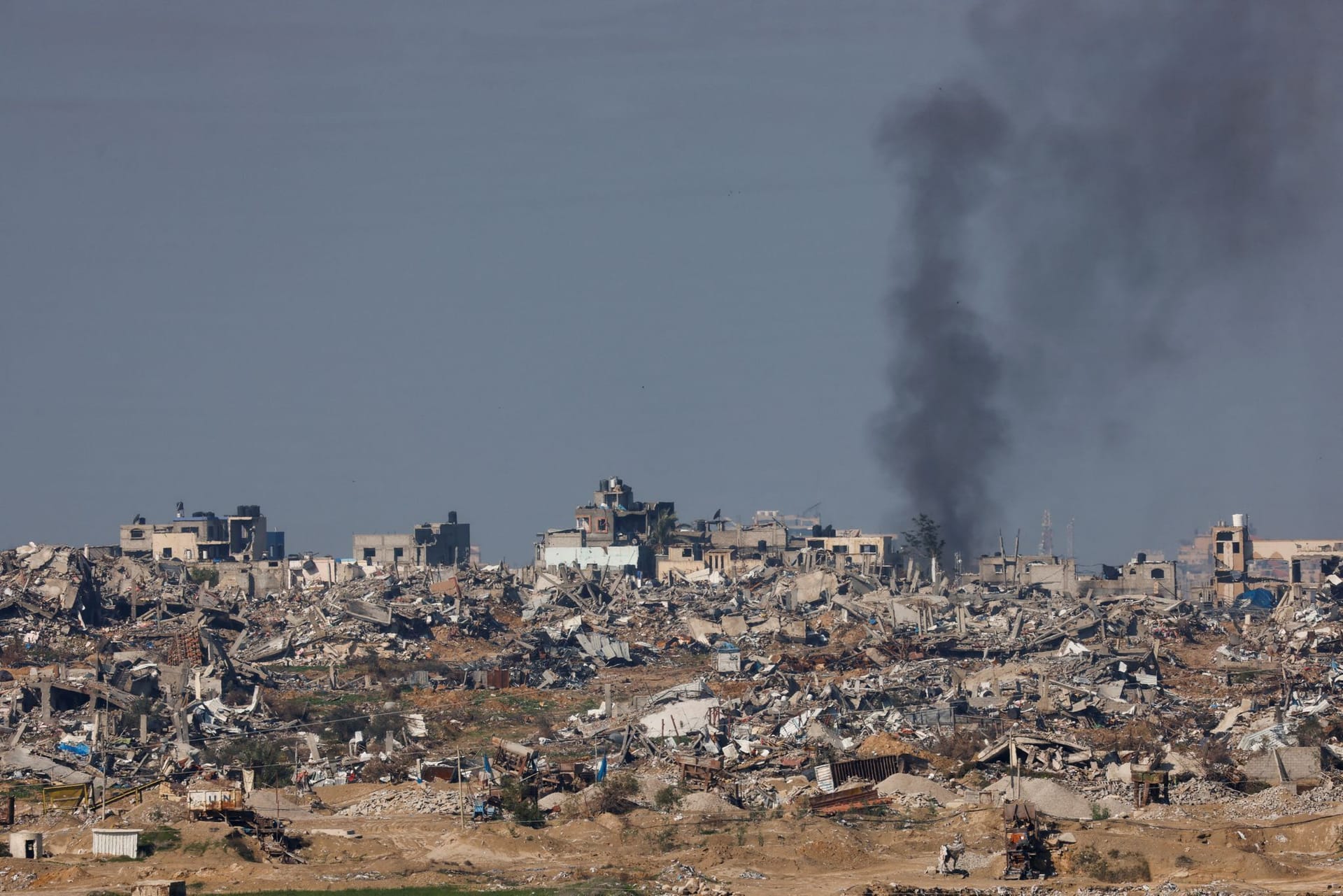 Im Kampf gegen die Hamas hat Israels Armee ganze Stadtviertel eingeäschert.