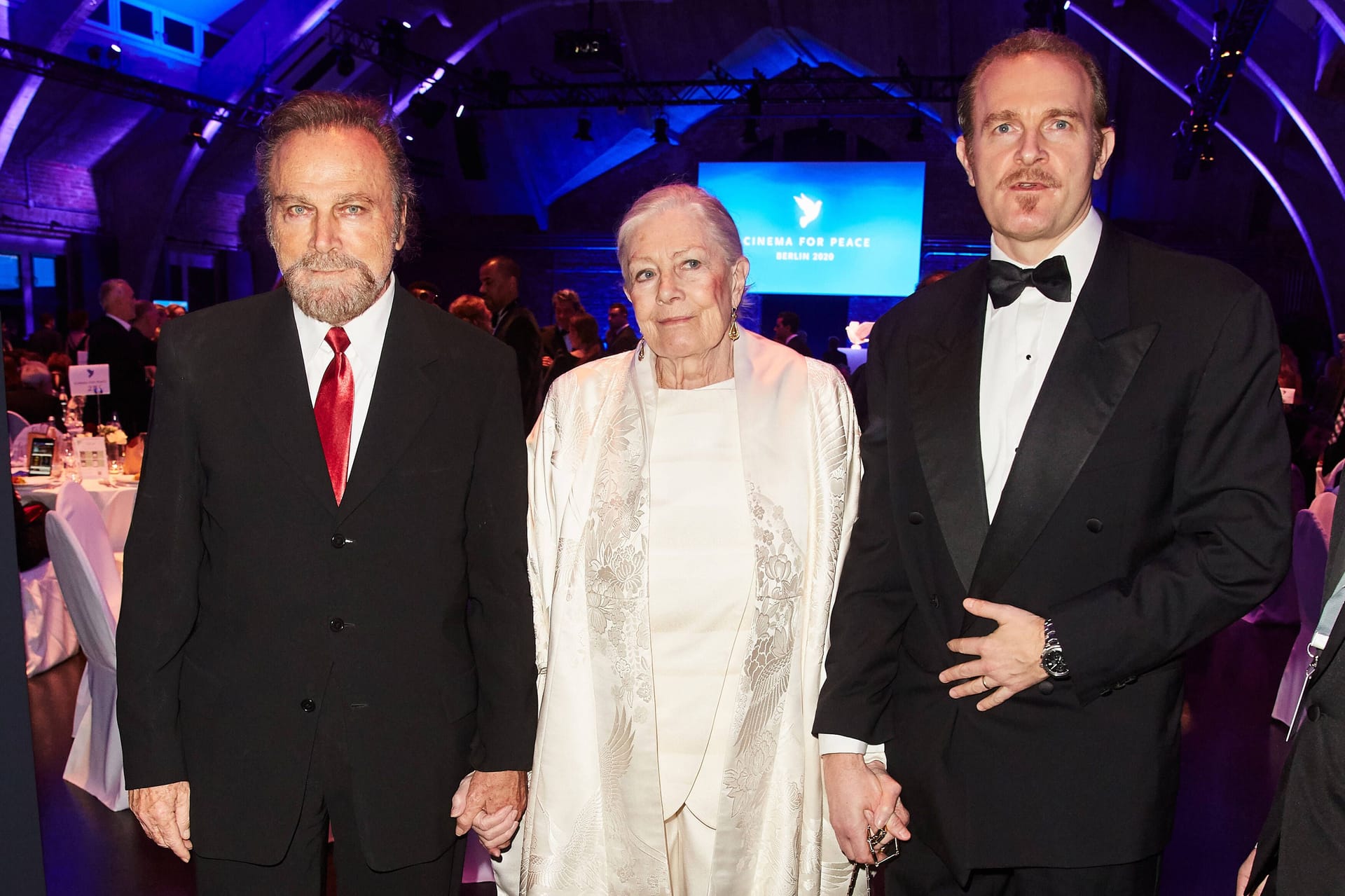 Vanessa Redgrave mit Ehemann Franco Nero und Sohn Carlo Gabriel Nero.