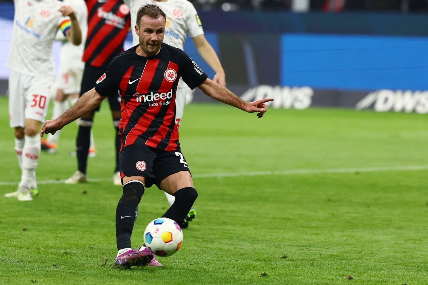 Mario Götze erzielt das Siegtor: Der Nationalspieler sorgte für die drei Punkte der Eintracht.