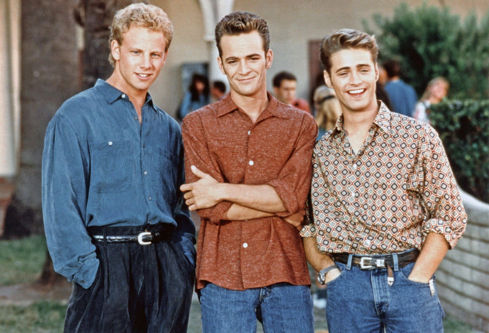 Von links nach rechts: Ian Ziering, Luke Perry, Jason Priestley in "Beverly Hills 902010"