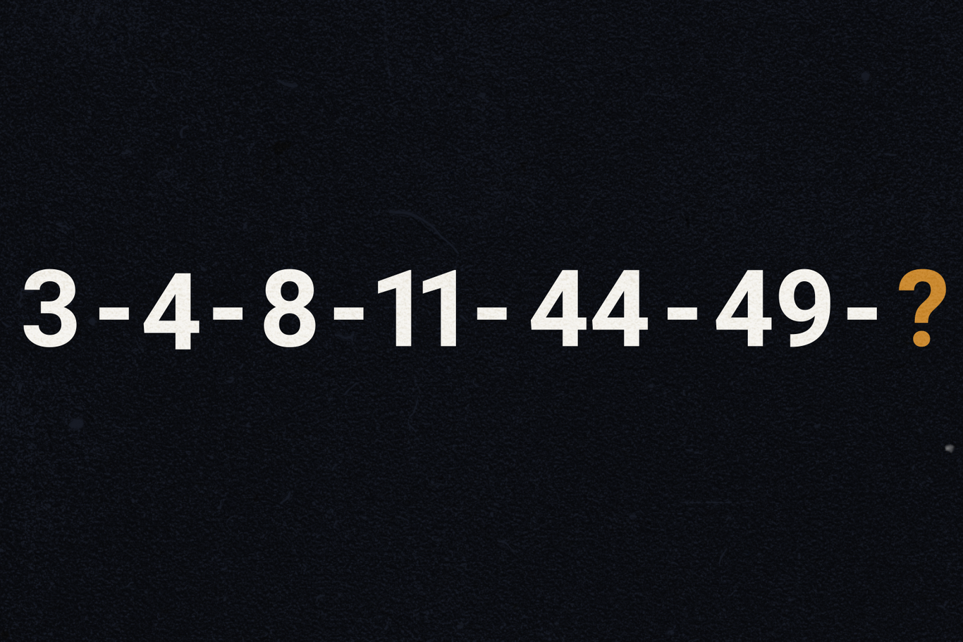 Logik-Rätsel im Video: Erraten Sie, welche Zahl hier in der Reihe folgen muss?