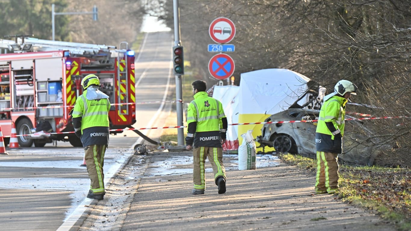 Flugzeugabsturz in Belgien: Zwei Deutsche sterben bei dem Unfall.