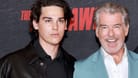 Paris und Pierce Brosnan: Hier posieren Sohn und Vater im Juni 2023 bei einer Filmpremiere in Los Angeles.