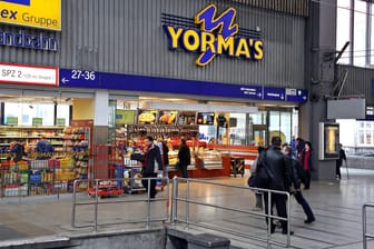 Eine "Yorma's"-Filiale am Münchner Hauptbahnhof ohne Streik (Archivbild): Seit Streikbeginn bleibt hier die Kundschaft aus.