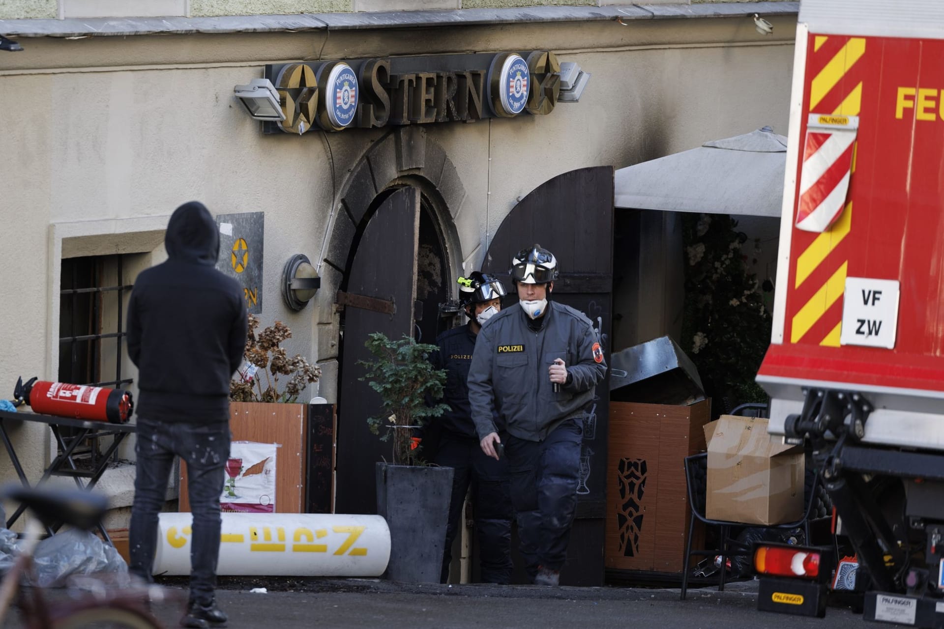 Brand bei Silvesterparty in Graz