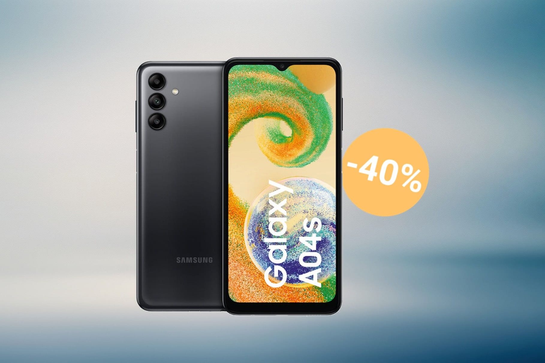 Aldi-Schnäppchen: Das Samsung Galaxy A04s ergattern Sie jetzt inklusive Cover für unter 100 Euro.