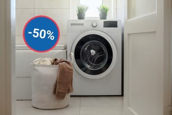 Knapp 50 Prozent Rabatt: Bei Lidl ist heute eine Waschmaschine von Siemens zum Rekord-Tiefpreis unter 430 Euro erhältlich (Symbolbild).
