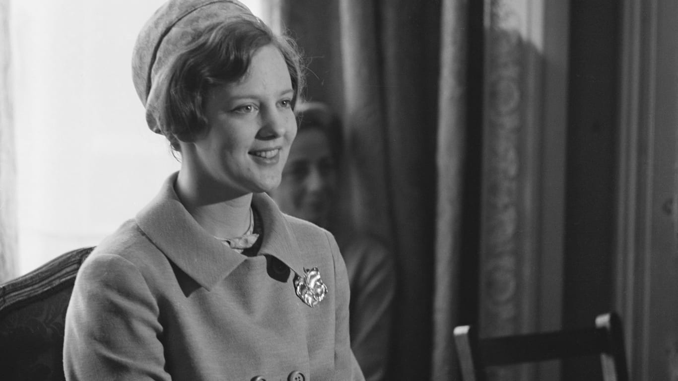 Margrethe II. im Jahr 1965