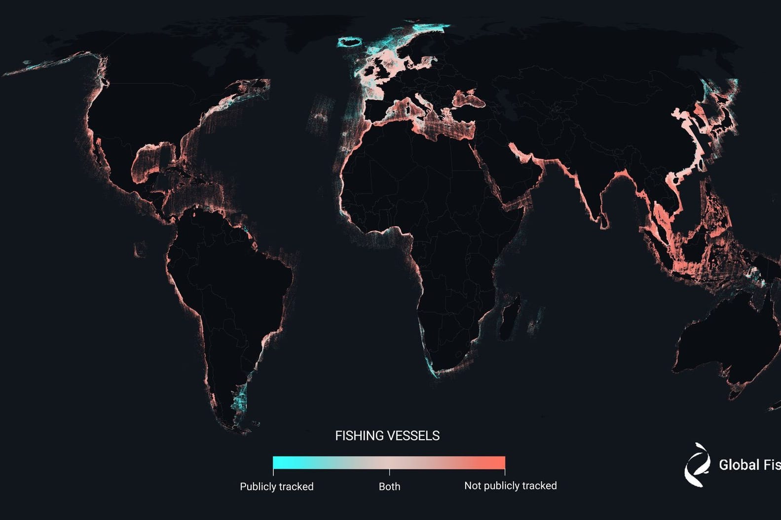 Satellitenbild zur Fischerei