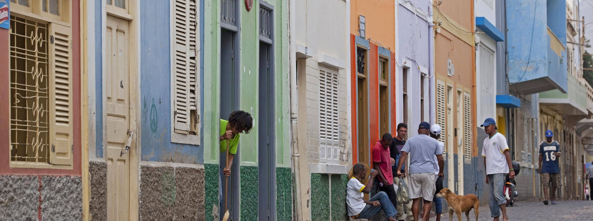 Die Hafenstadt Mindelo gilt als kultureller Treffpunkt der Kapverdischen Inseln.