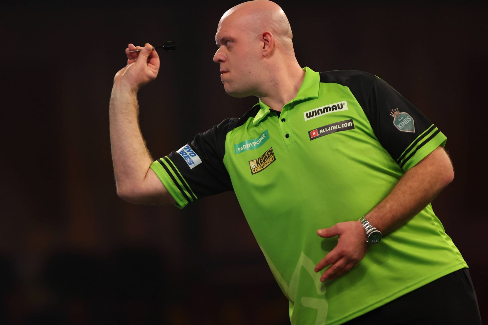 Michael van Gerwen: Er hat über Luke Littler gesprochen.