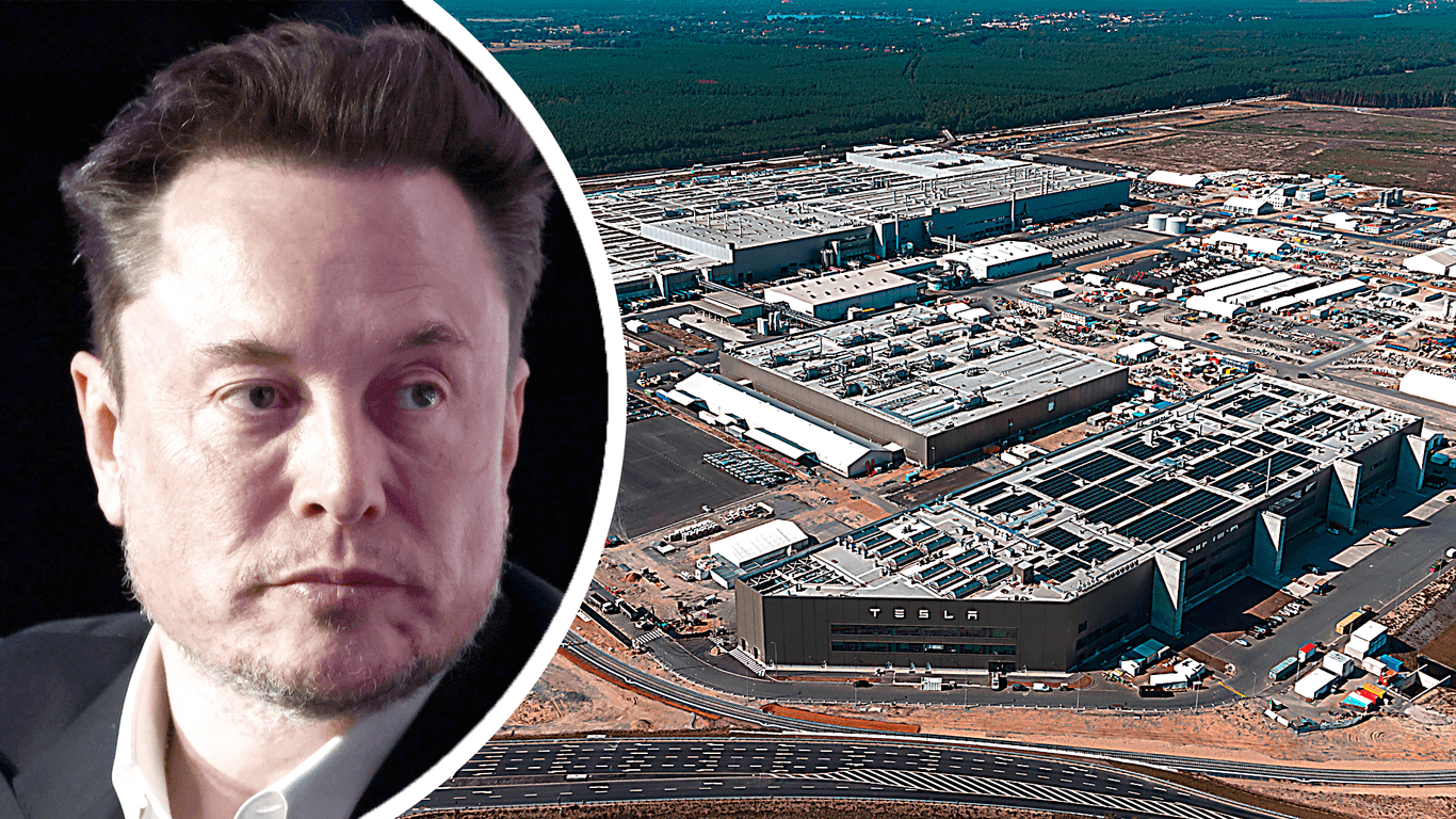 Elon Musk: Der Tesla-Chef plant, aus der Fabrik in Grünheide das größte Werk Europas zu machen.