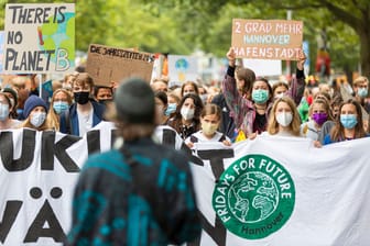 Globaler Klimastreik in Hannover (Archivbild): Auch an diesem Freitag demonstriert Fridays For Future wieder.