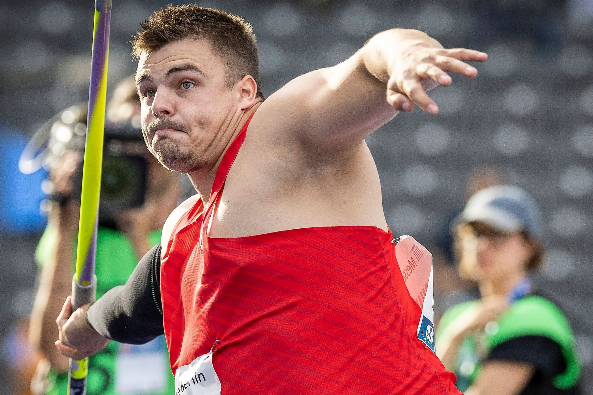 Max Dehning: Der junge Speerwerfer ist eine Hoffnung für das deutsche Team für die Olympischen Spiele.