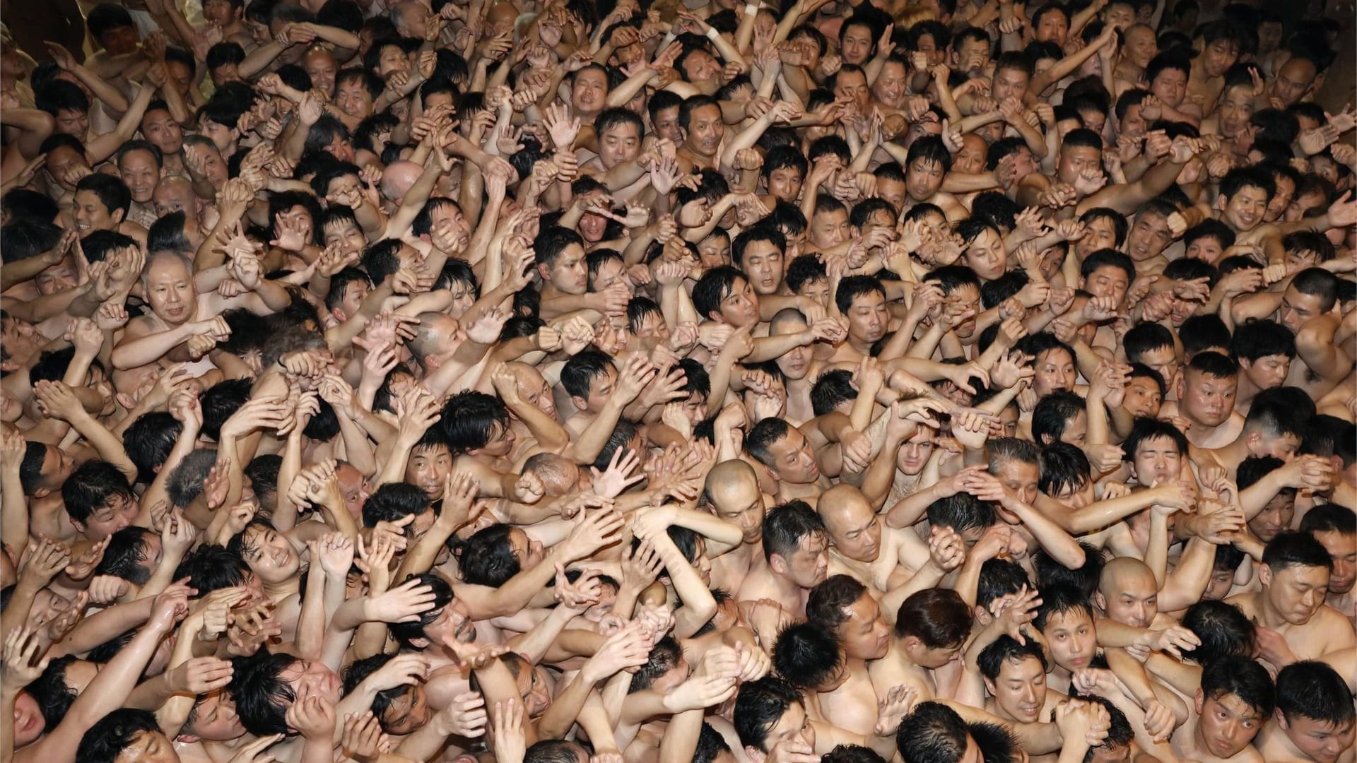 Letztes «Naked Man Festival» in Japan