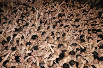 Letztes «Naked Man Festival» in Japan