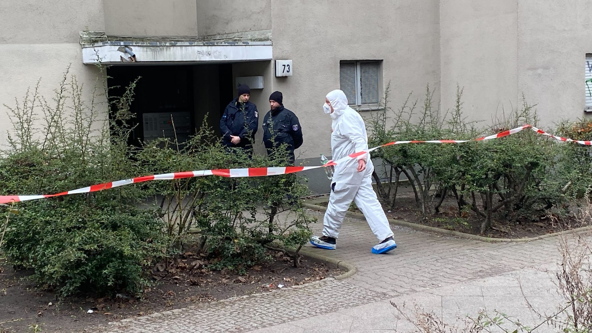 Ein Haus in der Sebastianstraße 73 in Kreuzberg: Hier soll Klette festgenommen worden sein.