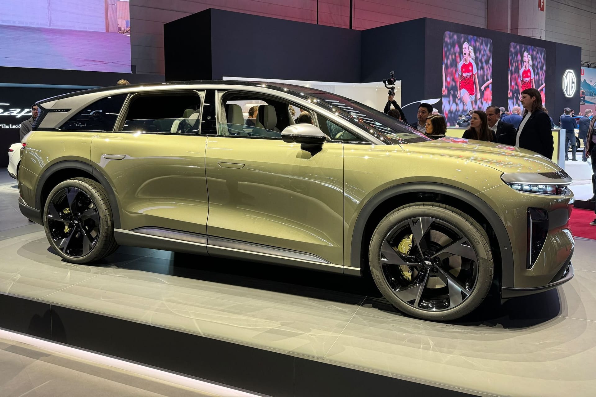 E-SUV aus den USA; Lucid präsentiert den Gravity auf dem Genfer Autosalon erstmals auch dem europäischen Publikum.