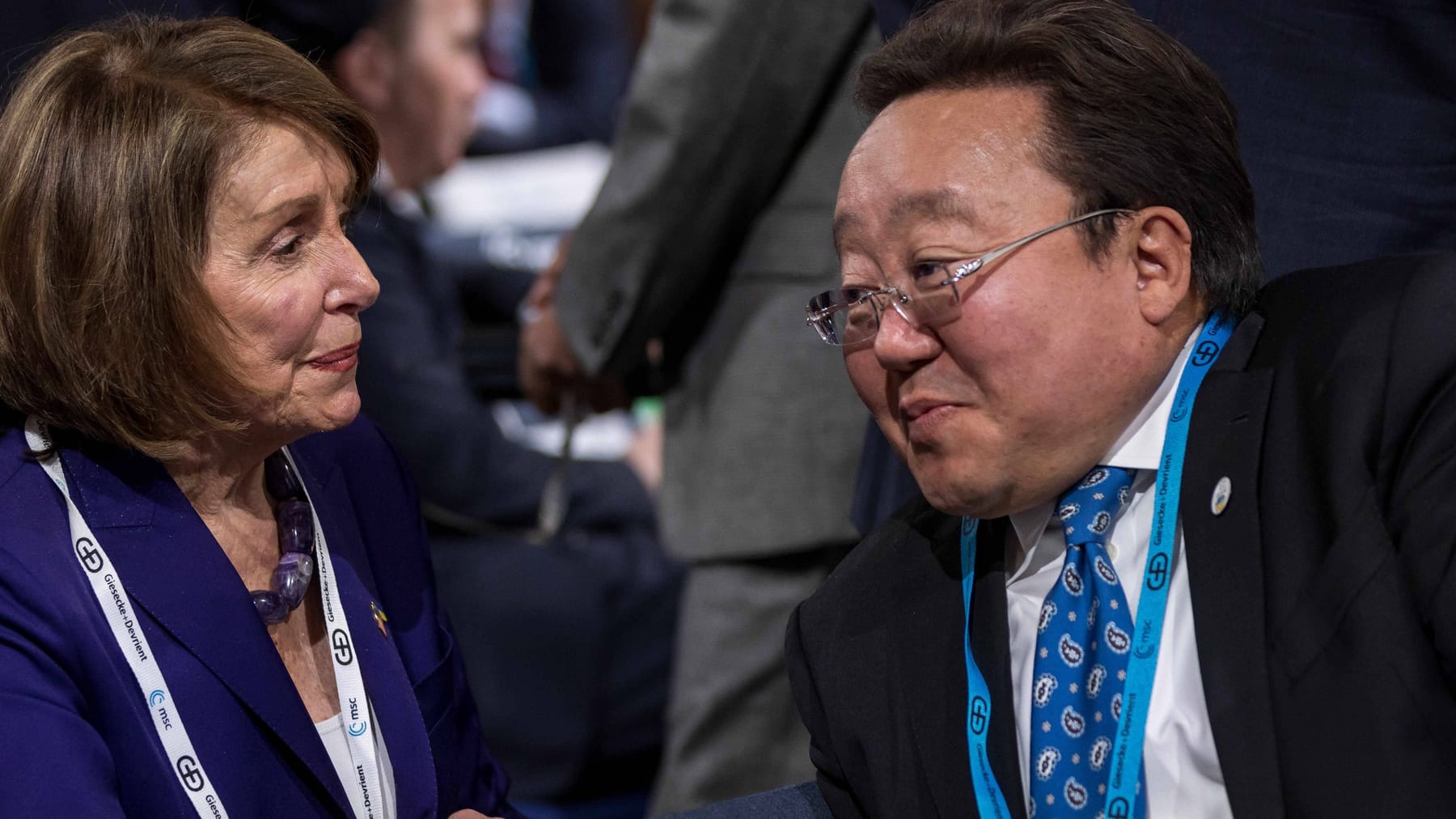 De voormalige president van Mongolië reageert boosaardig