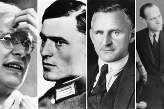 Bonhoeffer, Stauffenberg, Goerdeler, Moltke: Widerstandskämpfer gegen den Nationalsozialismus.