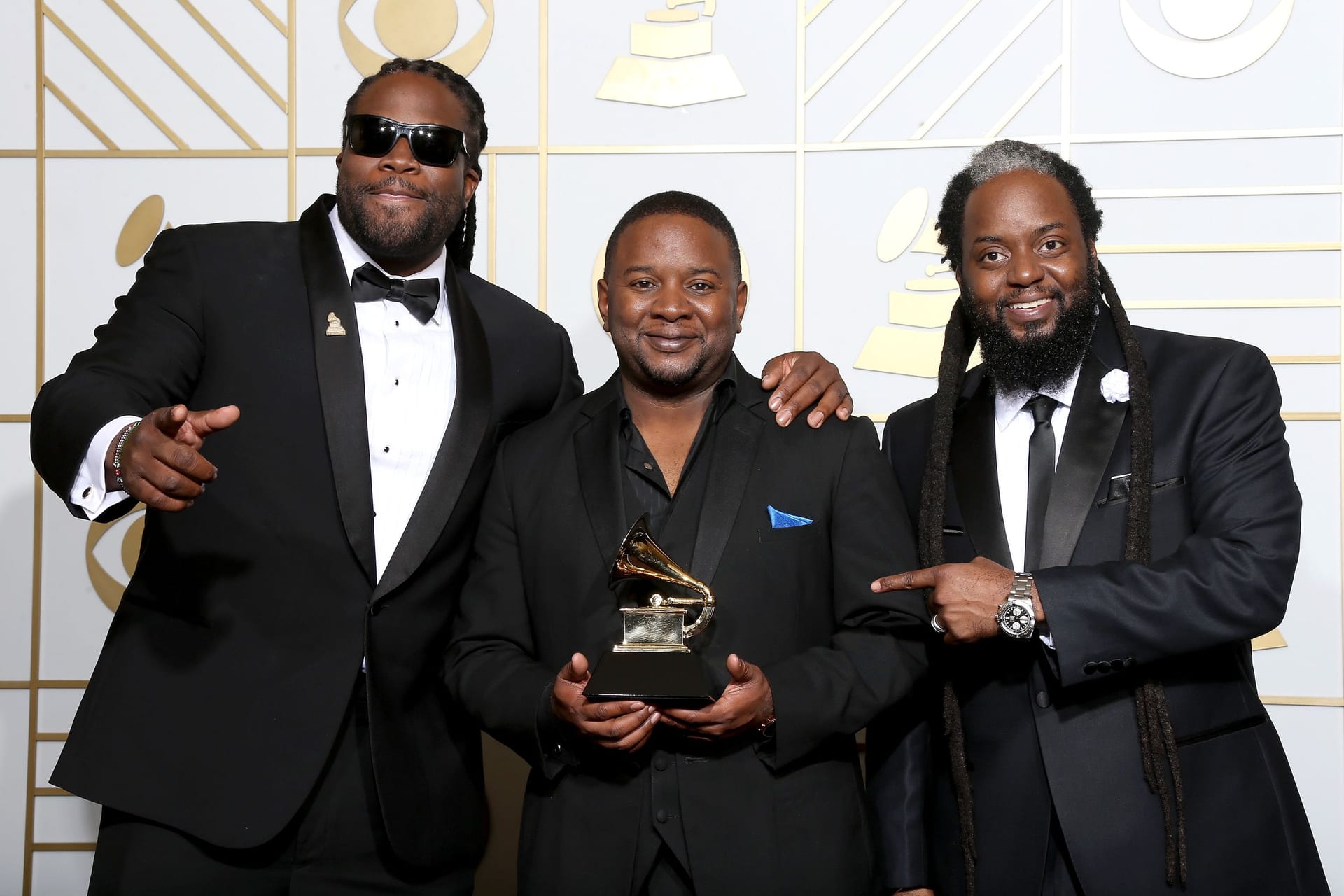 Gramps Morgan, Nakamyah Morgan and Peter Morgan wurden 2016 für ihr Album "Strictly Roots" mit einem Grammy geehrt.