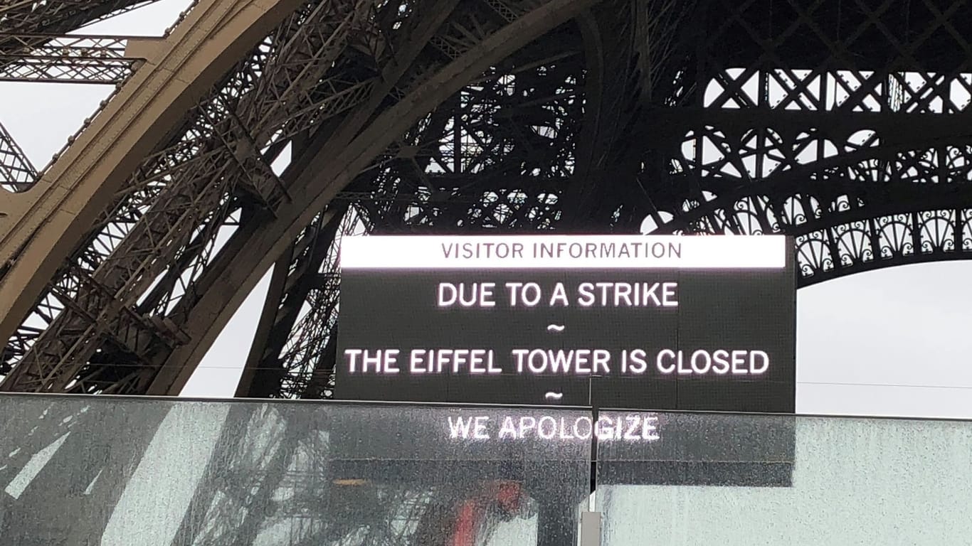 Streiks in Frankreich
