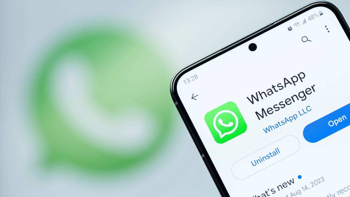 Whatsapp messenger in google store app