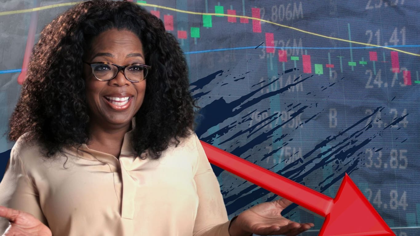 Oprah Winfrey: Sie bringt die Weight-Watchers-Aktien zum Einstürzen.
